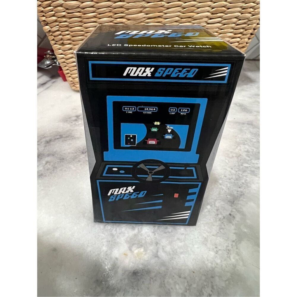 Arcade Block "Max Speed" Wristwatch NIB